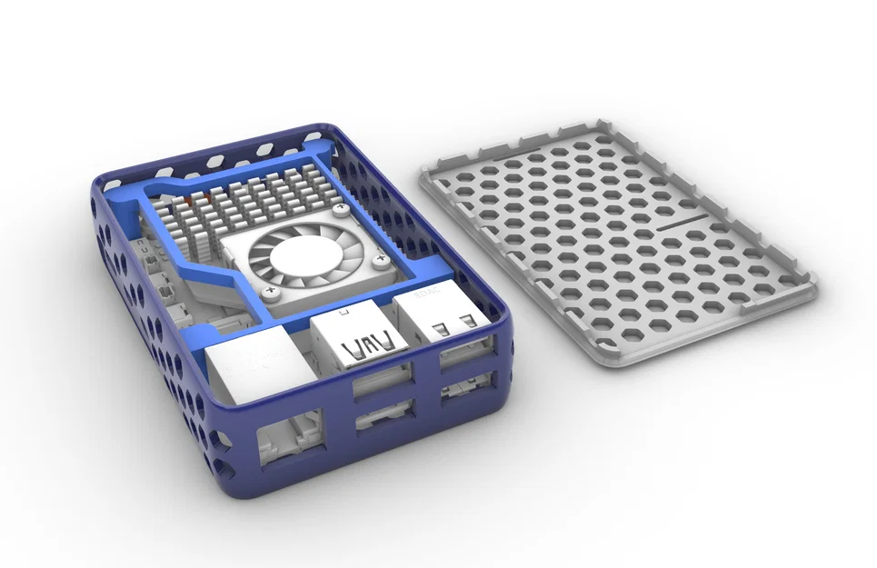 Raspberry Pi 5 HexCase (Vỏ HexCase cho Raspberry Pi 5) - Image 6