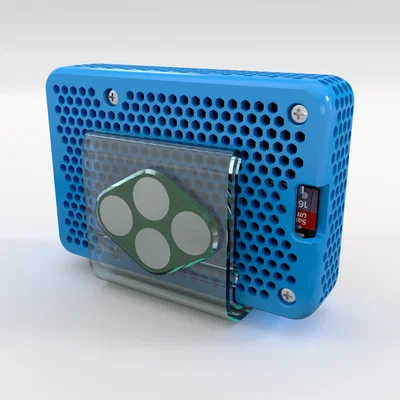 Kẹp cho case Raspberry Pi 3B & 4B (mặt lưng nam châm)