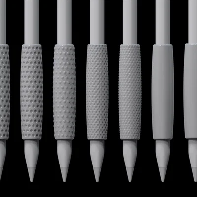 Ốp bọc Apple Pencil (Grip) - Tăng độ bám, hỗ trợ hít nam châm