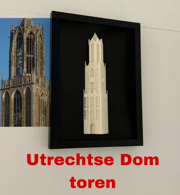Tháp Dom Utrecht 3D – Ornament Treo - Image 1