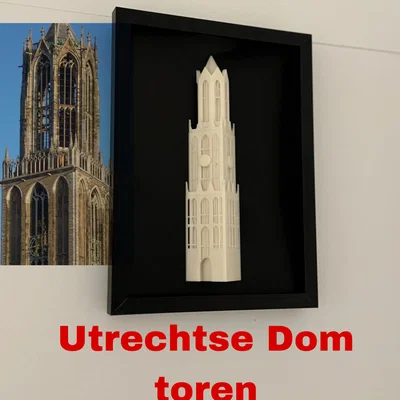Tháp Dom Utrecht 3D – Ornament Treo