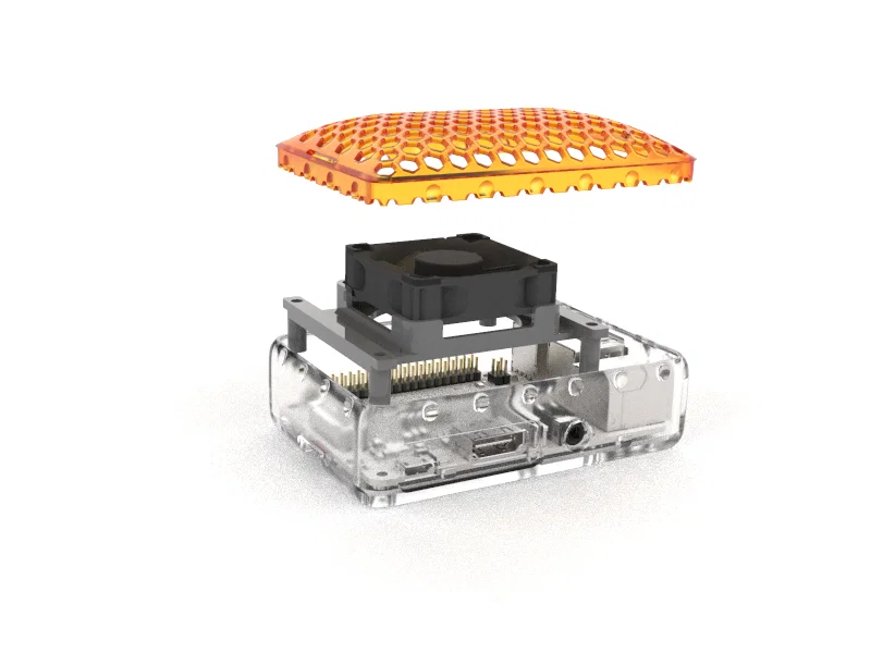 Vỏ Raspberry Pi 3B+ cho quạt Noctua 40x10 - Image 1