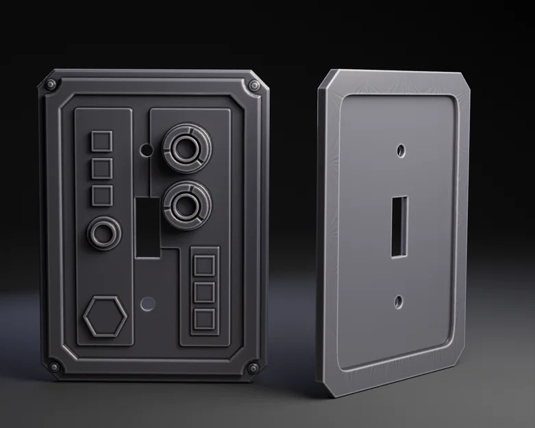Bảng Data Panel Ngoài Trời Star Wars (Switch Plate) - Image 1