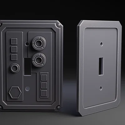 Bảng Data Panel Ngoài Trời Star Wars (Switch Plate)