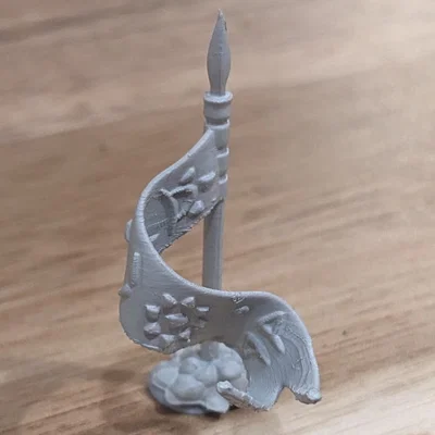 Frosthaven Summons: Banner of Hope – Mẫu proxy để in 3D