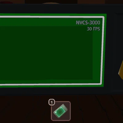 Mô hình 3D máy tính bảng NVCS-3000 từ Roblox Doors