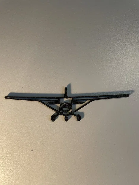 Mô hình trang trí treo tường Cessna 172 Silhouette độc đáo - Image 2