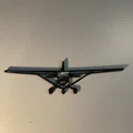 Mô hình trang trí treo tường Cessna 172 Silhouette độc đáo - Thumbnail 2