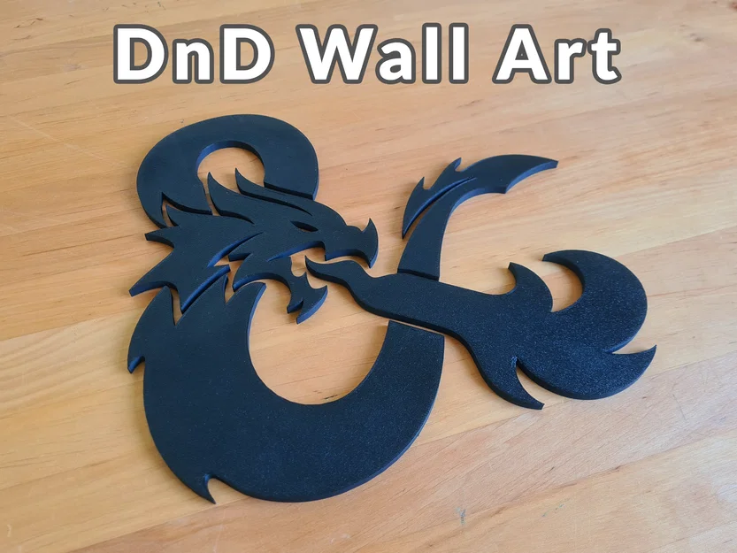 Trang trí treo tường DnD (DnD wall art decoration) - Image 1