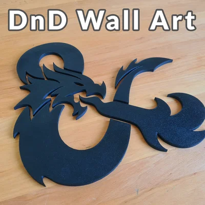 Trang trí treo tường DnD (DnD wall art decoration)