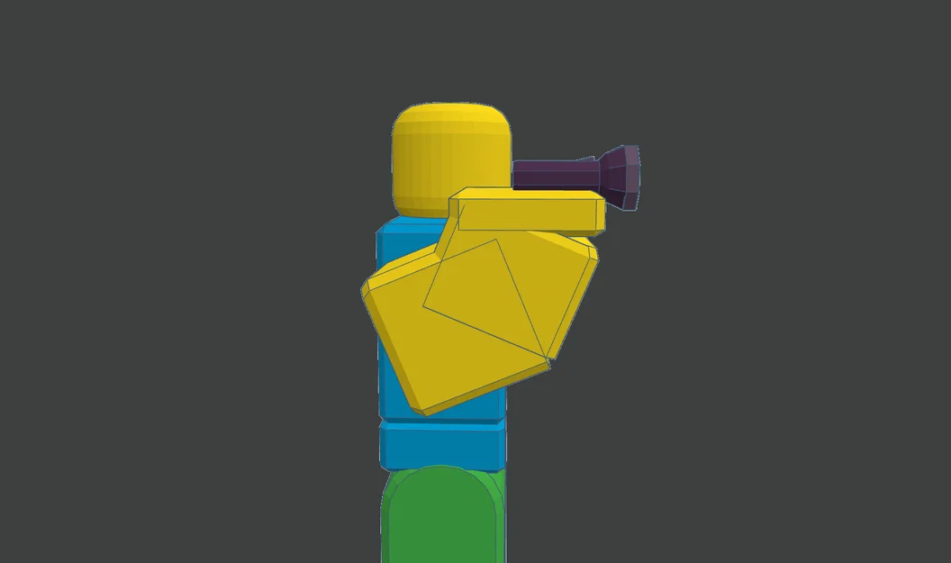 Mô hình 3D đèn pin (Flashlight) từ game Roblox DOORS - Image 2