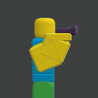Mô hình 3D đèn pin (Flashlight) từ game Roblox DOORS