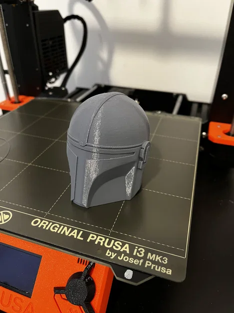 Nón Mandalorian (Đặc/Solid-Filled) 75mm - Image 1