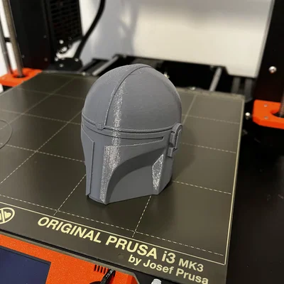 Nón Mandalorian (Đặc/Solid-Filled) 75mm