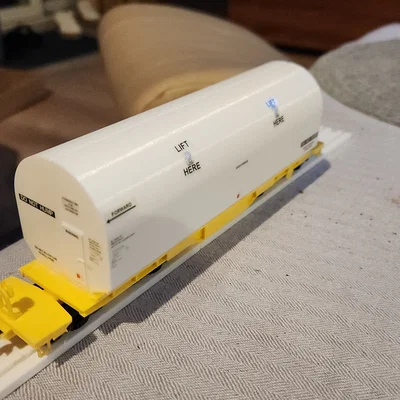 NASA Heavy-Duty Flatcar và Rocket Cover Load (tỉ lệ HO)