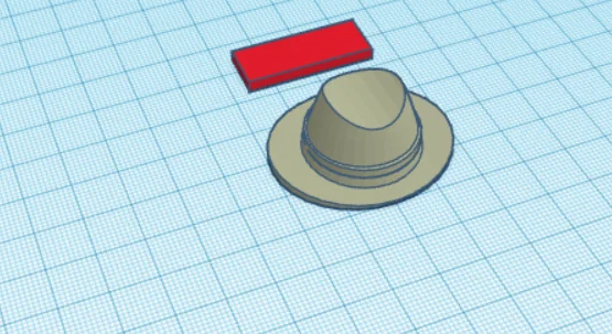 Mô hình chiếc mũ cho Perry - Phụ kiện 3D siêu đáng yêu - Image 1