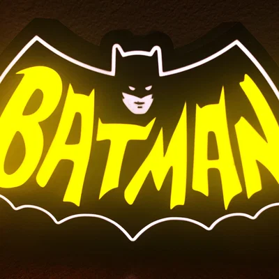 Hộp Đèn Batman (Batman Light Box)