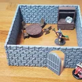 Mô hình tường hầm ngục (Dungeon Walls) cho D&D và Miniature - Thumbnail 1