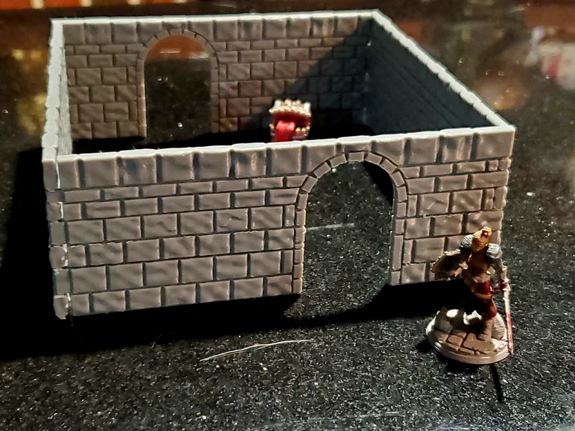 Mô hình tường hầm ngục (Dungeon Walls) cho D&D và Miniature - Image 2