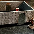 Mô hình tường hầm ngục (Dungeon Walls) cho D&D và Miniature - Thumbnail 2