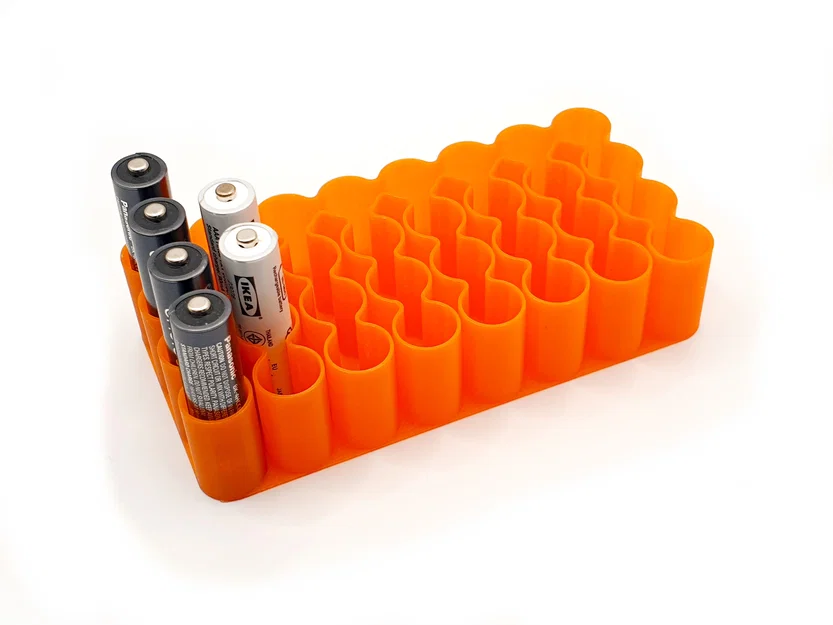 Khay đựng pin Vase Mode cho AA, AAA, 9V và 18650 - Image 3