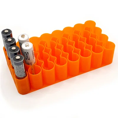 Khay đựng pin Vase Mode cho AA, AAA, 9V và 18650