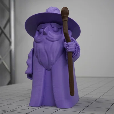 Phù Thủy Articulated (Wizard/Magi/Mage) - Print-in-Place, Dễ In!