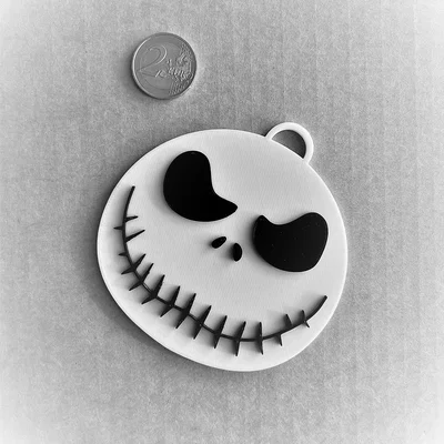 Mô hình in 3D Jack Skellington trang trí cực đẹp cho Halloween