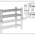 Miếng chồng kệ giày IKEA TJUSIG (IKEA TJUSIG shoe rack stacker) - Thumbnail 5