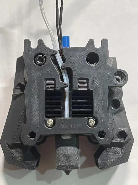 Plate gắn đầu in Bambu Filametrix cho Voron Stealthburner (Cải tiến đi dây) - Image 3