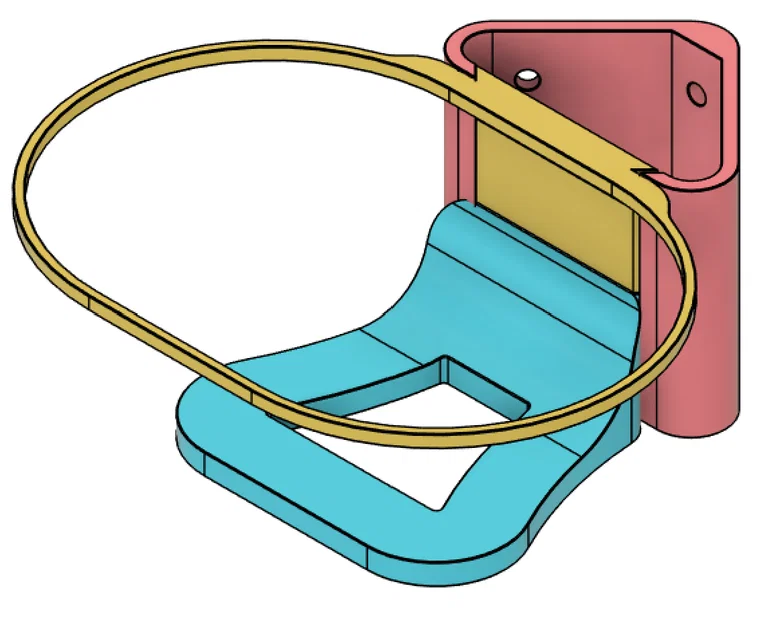 Giá treo tường ẩn cho Google Nest Audio - Image 1