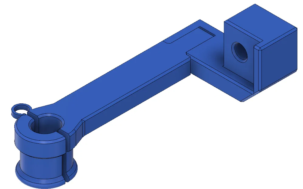 (Bản cải tiến) Giá giữ cáp motor trục X Prusa - Image 2