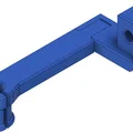 (Bản cải tiến) Giá giữ cáp motor trục X Prusa - Thumbnail 2