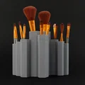 Khay đựng cọ trang điểm, cọ vẽ in 3D thiết kế tổ ong hiện đại - Thumbnail 1