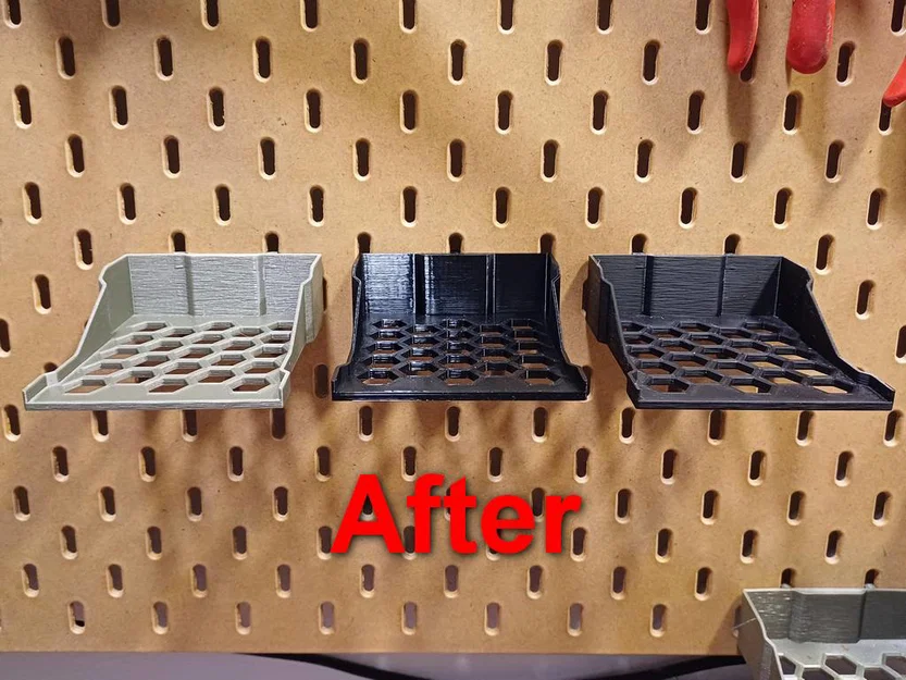Kệ hộp xếp chồng tiết kiệm không gian cho IKEA Skadis - Image 1