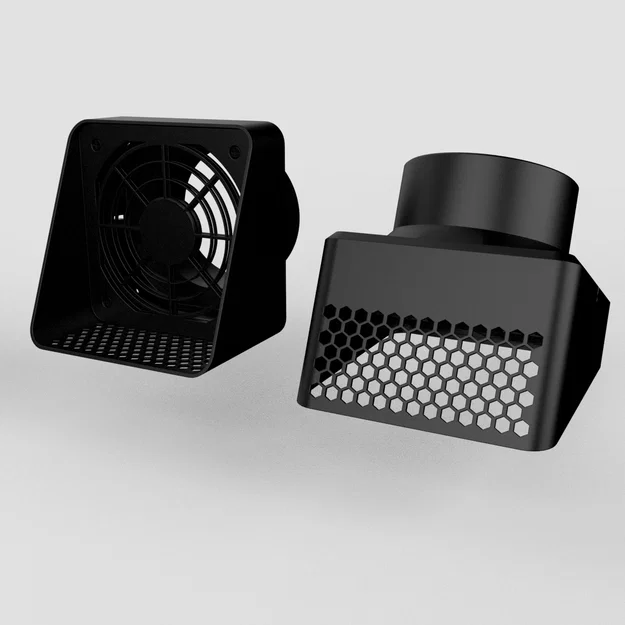 Bộ hút khói hàn dùng quạt 120mm (120mm Fan solder fume extractor) - Image 1