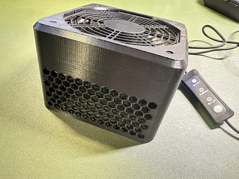 Bộ hút khói hàn dùng quạt 120mm (120mm Fan solder fume extractor) - Image 2