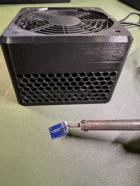 Bộ hút khói hàn dùng quạt 120mm (120mm Fan solder fume extractor) - Image 3