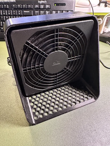 Bộ hút khói hàn dùng quạt 120mm (120mm Fan solder fume extractor) - Image 4