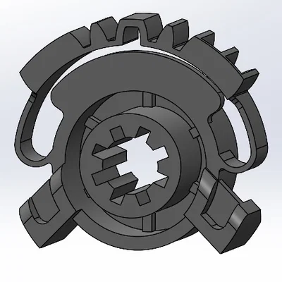 Bánh răng Blend Door Actuator cho Grand Cherokee
