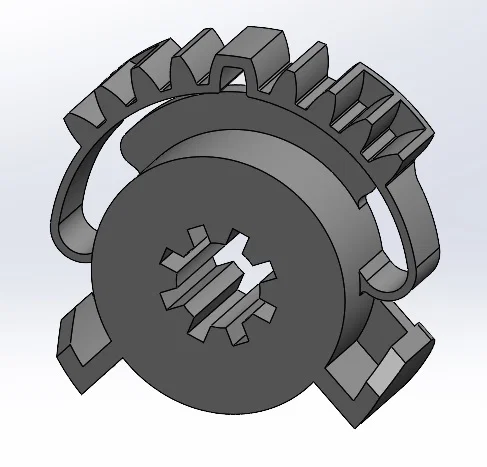 Bánh răng Blend Door Actuator cho Grand Cherokee - Image 3