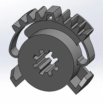 Bánh răng Blend Door Actuator cho Grand Cherokee
