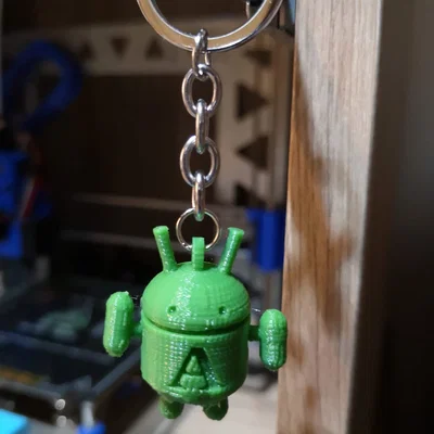 Móc khóa Android với tay khớp (articulated)