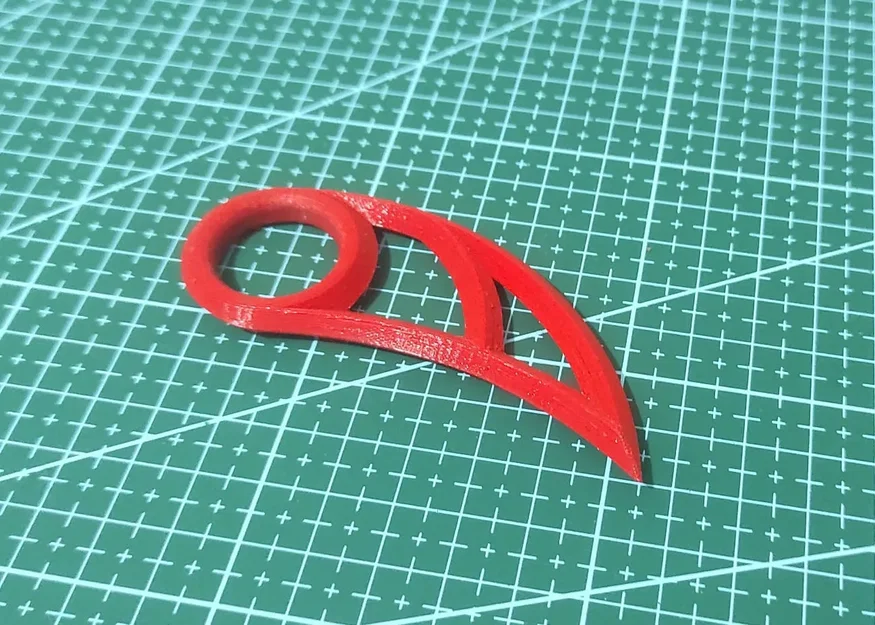 Fidget Karambit - Mô hình móc khóa 3D độc đáo giải tỏa căng thẳng - Image 3