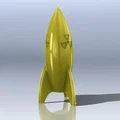 Mô hình tên lửa mini (NUKE) - Thiết kế Retro độc đáo cho in 3D - Thumbnail 2