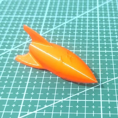 Mô hình tên lửa mini (NUKE) - Thiết kế Retro độc đáo cho in 3D