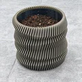 Chậu cây bánh răng xoay + chậu trong (Spinning Gear Plant Pot + Inner Pot) - Thumbnail 1