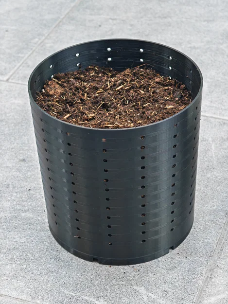 Chậu cây bánh răng xoay + chậu trong (Spinning Gear Plant Pot + Inner Pot) - Image 2