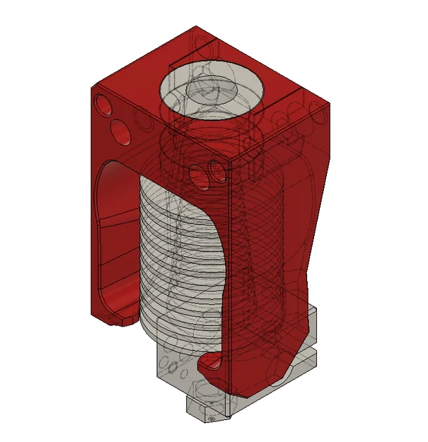 Voron MiniSB V6 Mount (Ngàm V6 cho Mini StealthBurner) - Image 1