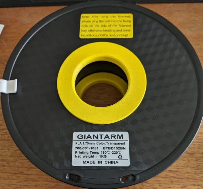 Adapter giảm lỗ cuộn cho GiantArm Clear PLA hoặc mọi spool lỗ 75mm - Image 1